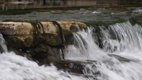 shots of the rapids in the san marcos river on a long lens