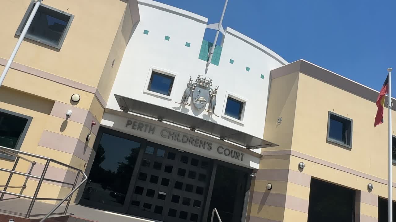 Perth Children’s Court, legal law courts Western Australia exterior oblique