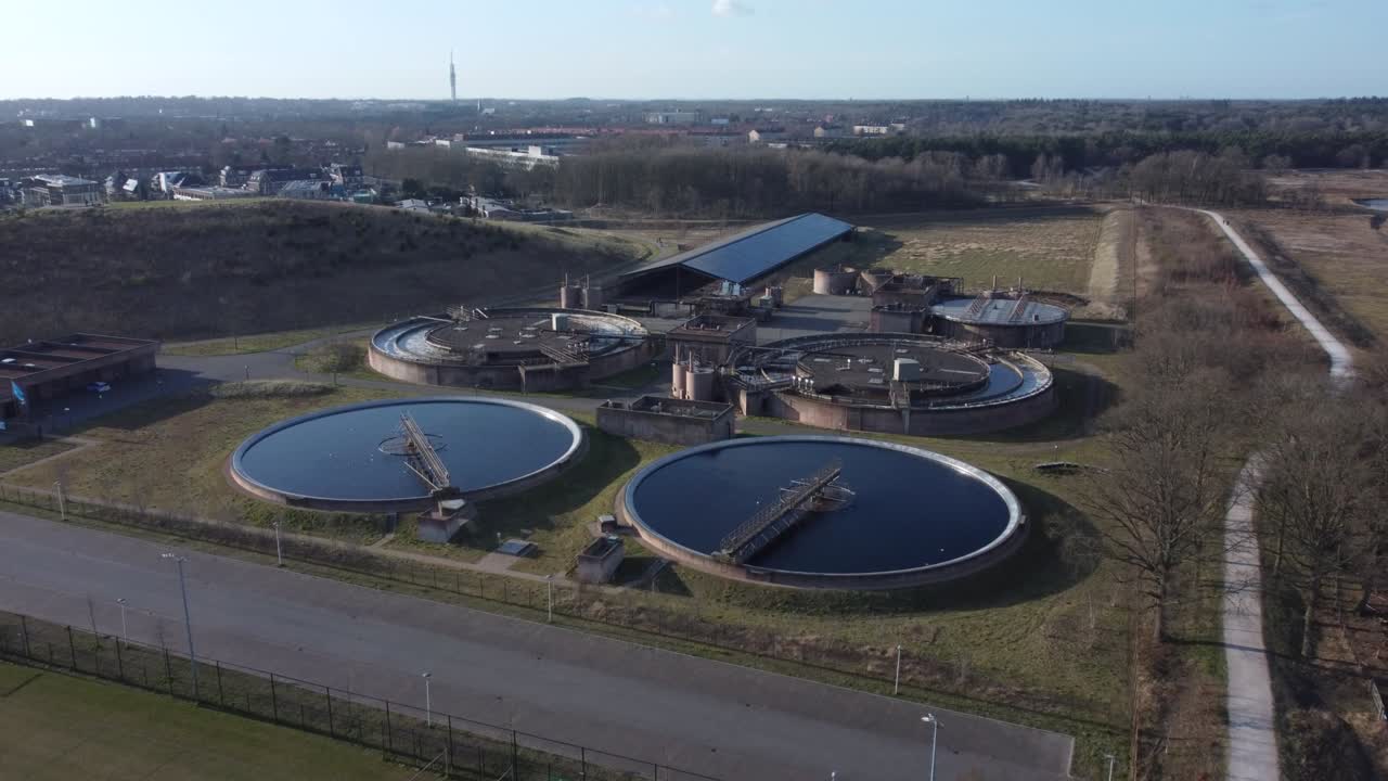 Water treatment company Aerial in Hilversum, the Netherlands