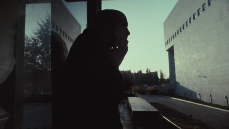 a man in deep thought