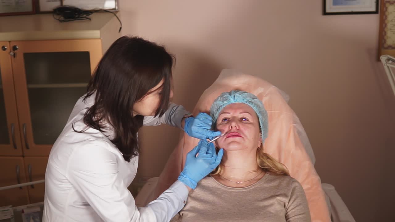 Cosmetic Lip Filler Procedure