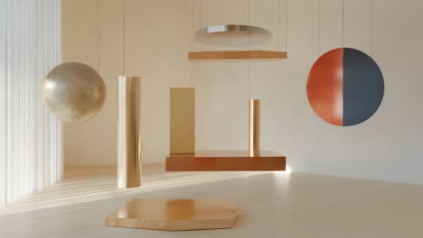 modern art exhibition gallery
