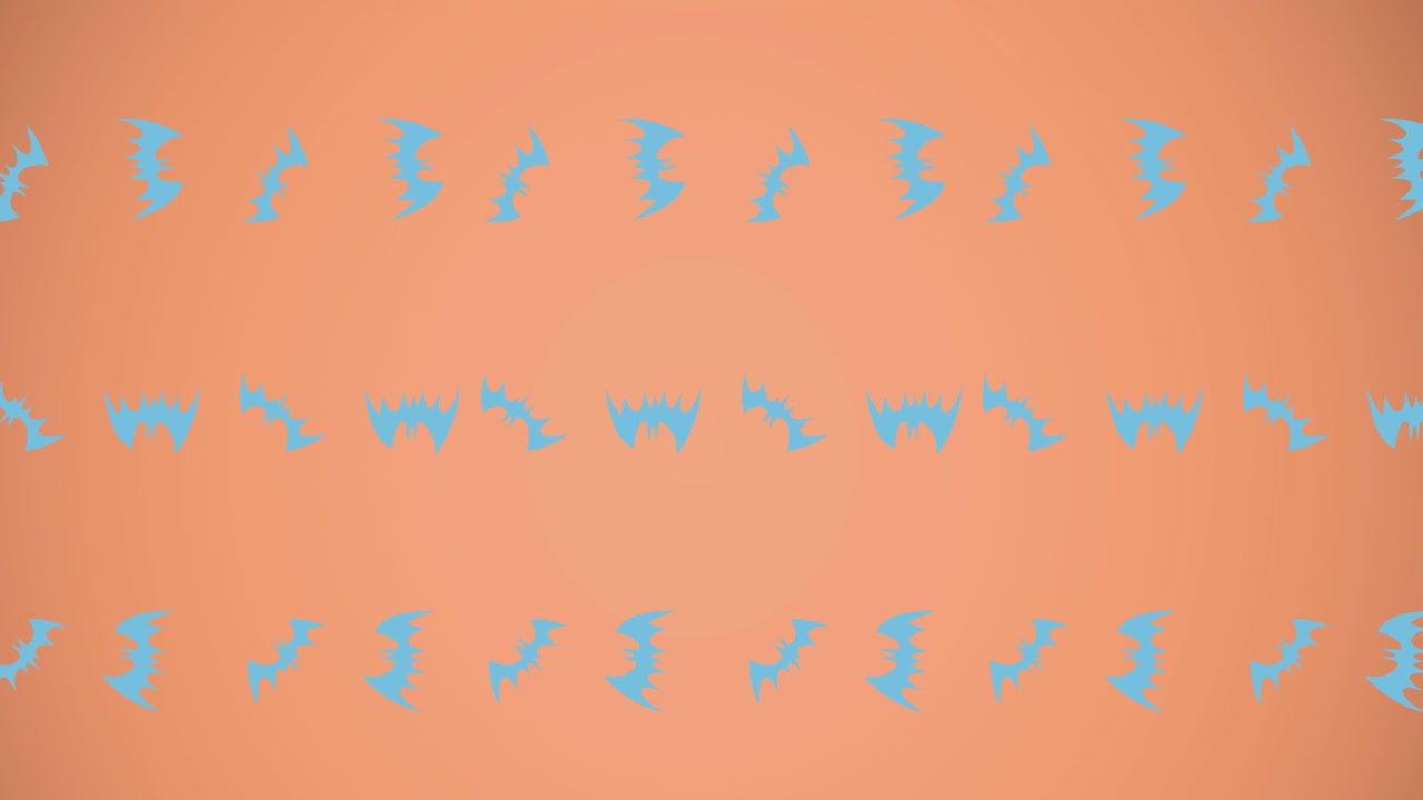 분홍색 배경에 파란색 박 ⁇ 의 애니메이션