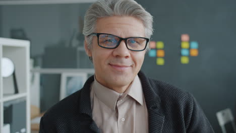 portrait of a confident businessman in office