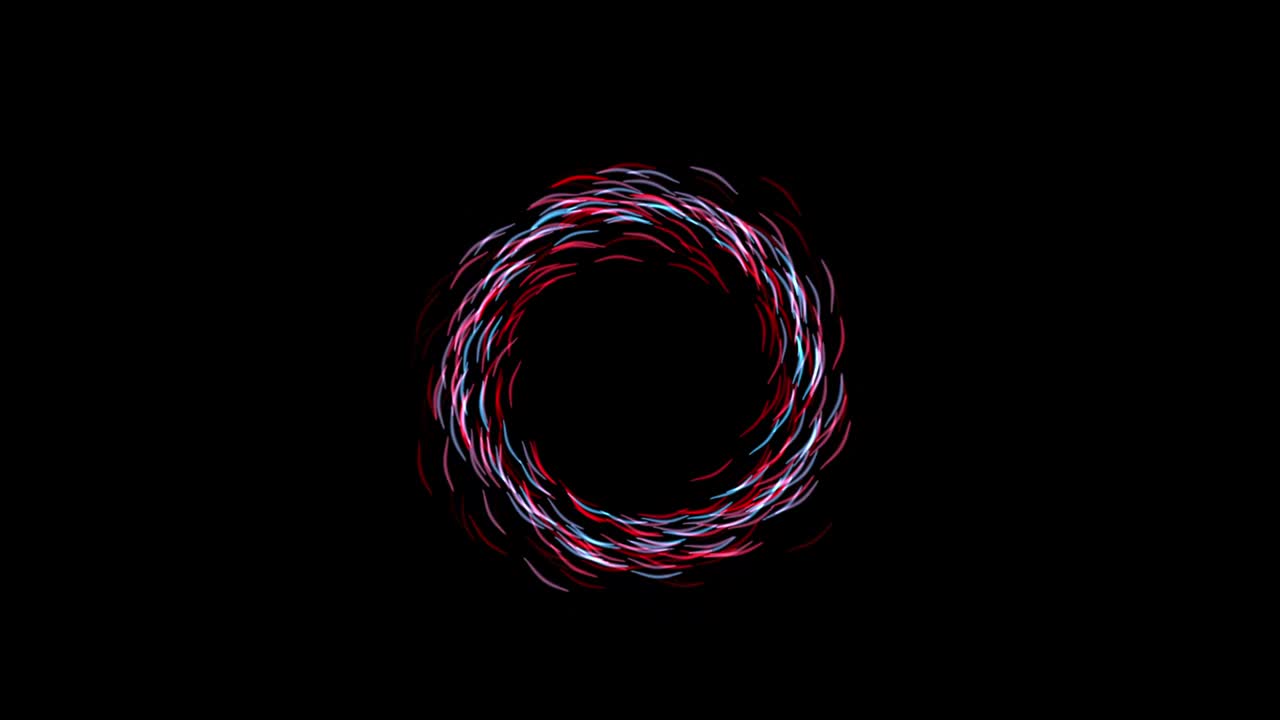 gráficos de movimiento de enjambre láser con fondo nocturno