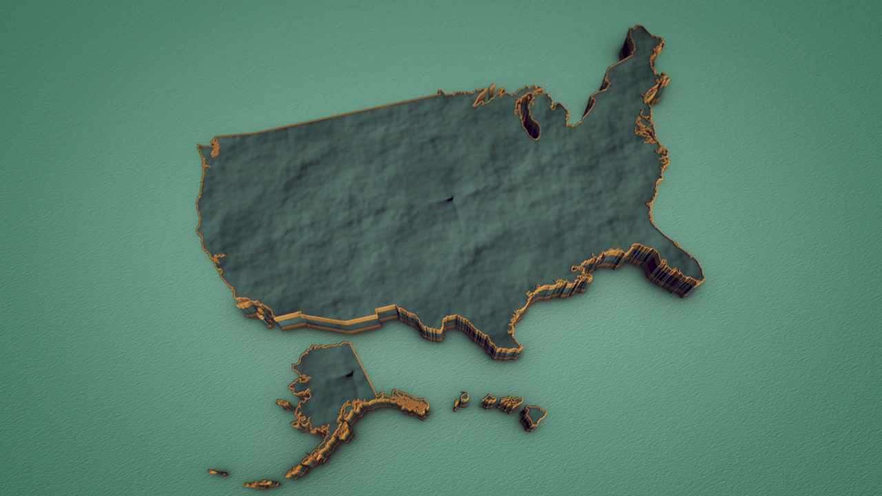 미국 지도 배경 4k