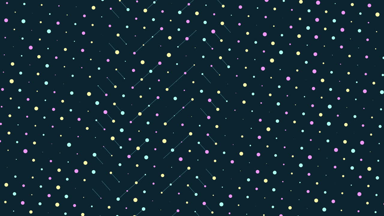Abstract dark blue background with scattered white dots