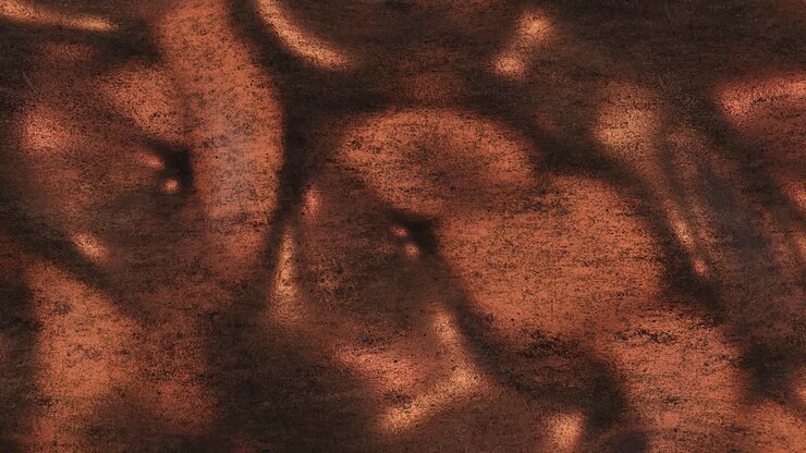 Morphing Black And Brownish Orange Soft Texture