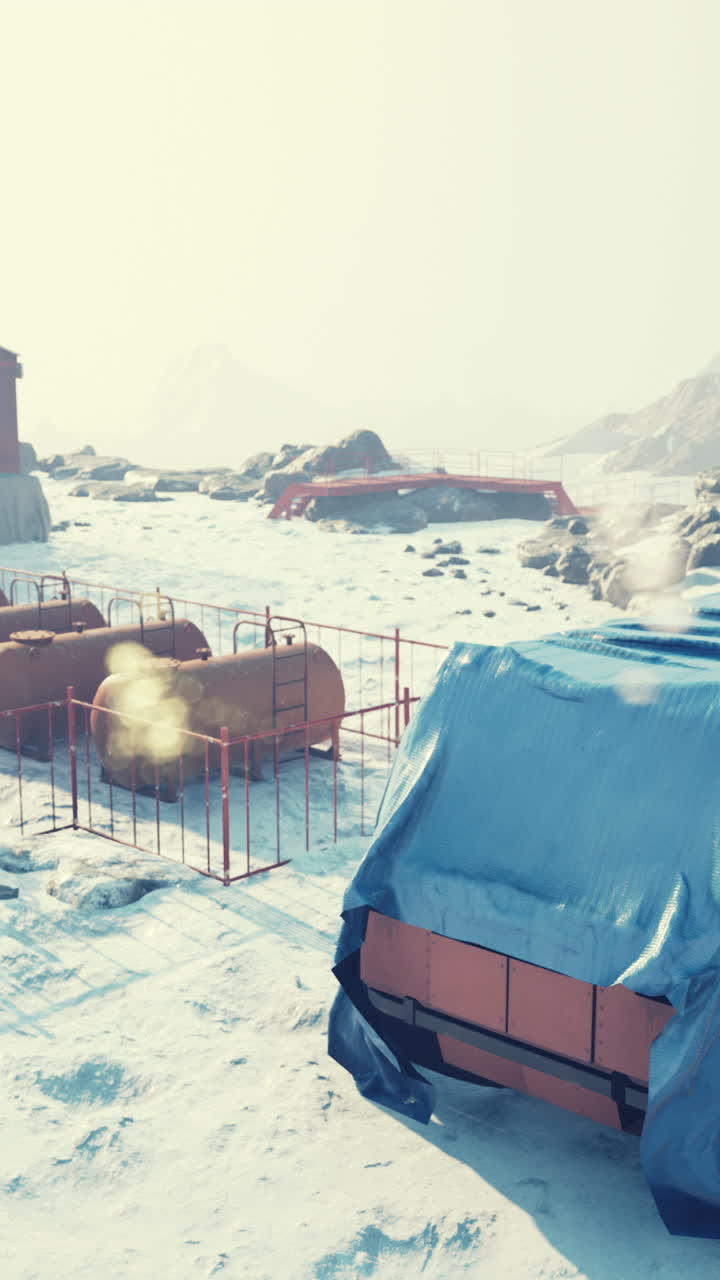 Brown station is an antarctic base and scientific research station