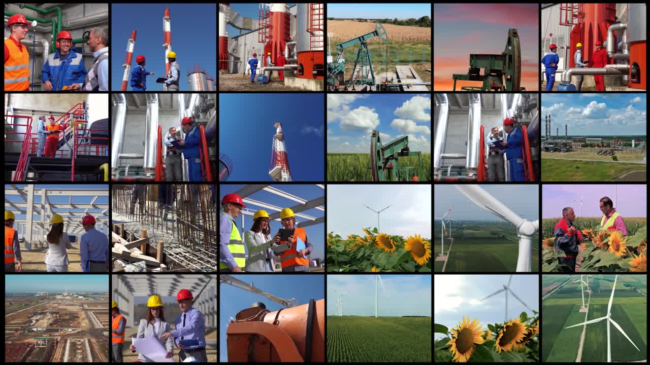 producción industrial y desarrollo de video multipantalla