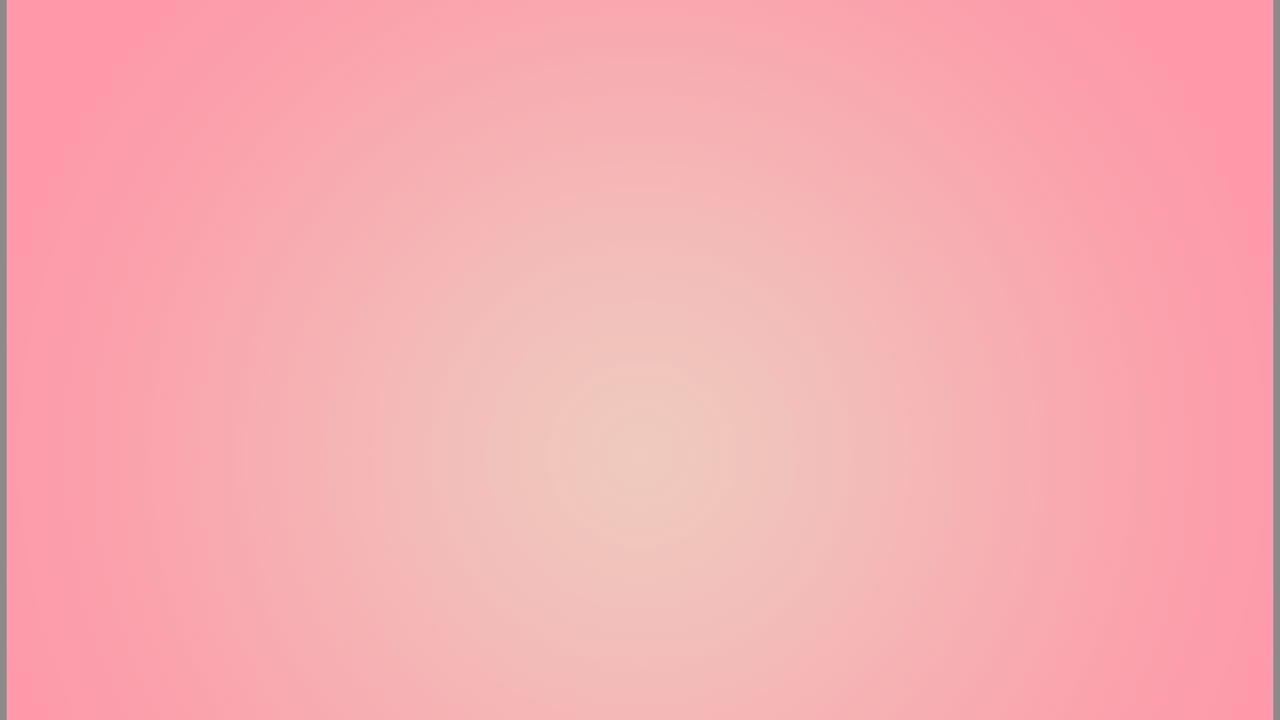 animación de manchas rojas sobre un fondo rosado.