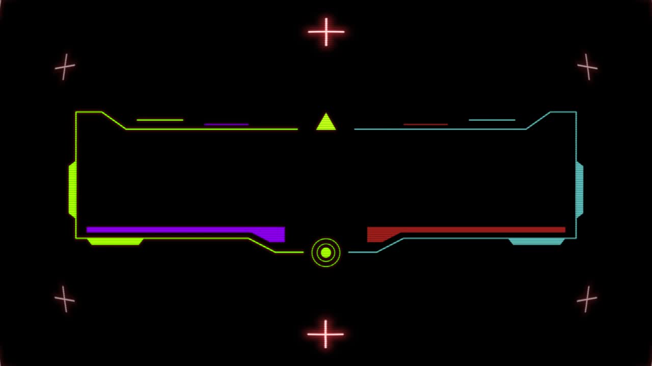 Precision and focus striking target visual with red cross-hairs on a dark background