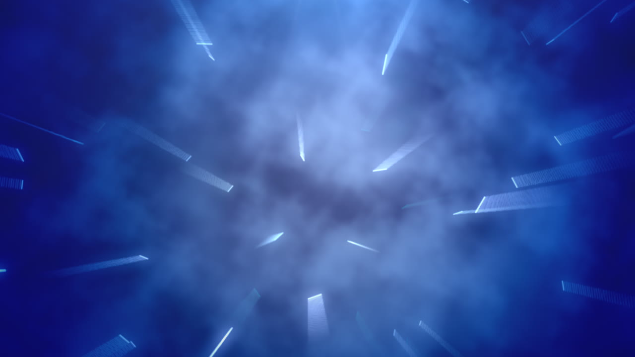 líneas de neón coloridas en movimiento con fondo abstracto 7