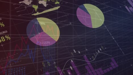 Animation-of-financial-data-processing-over-grid