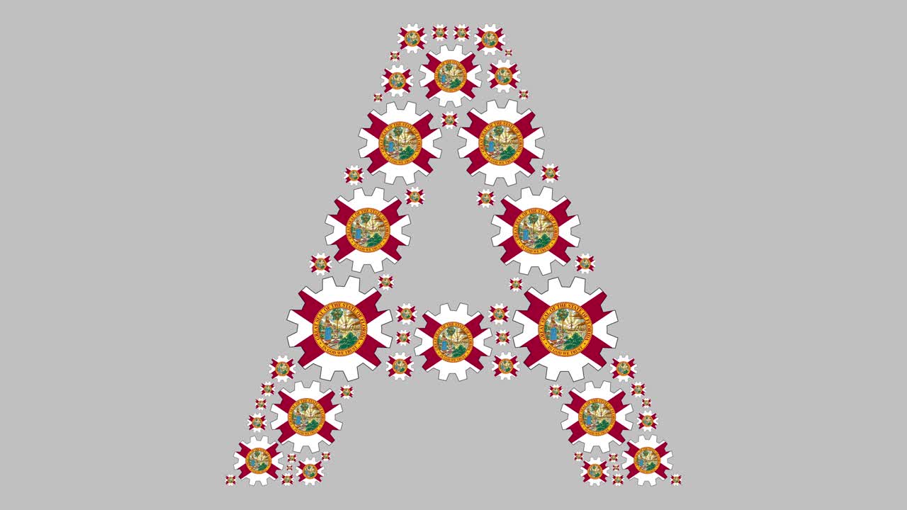 la letra floridiana a