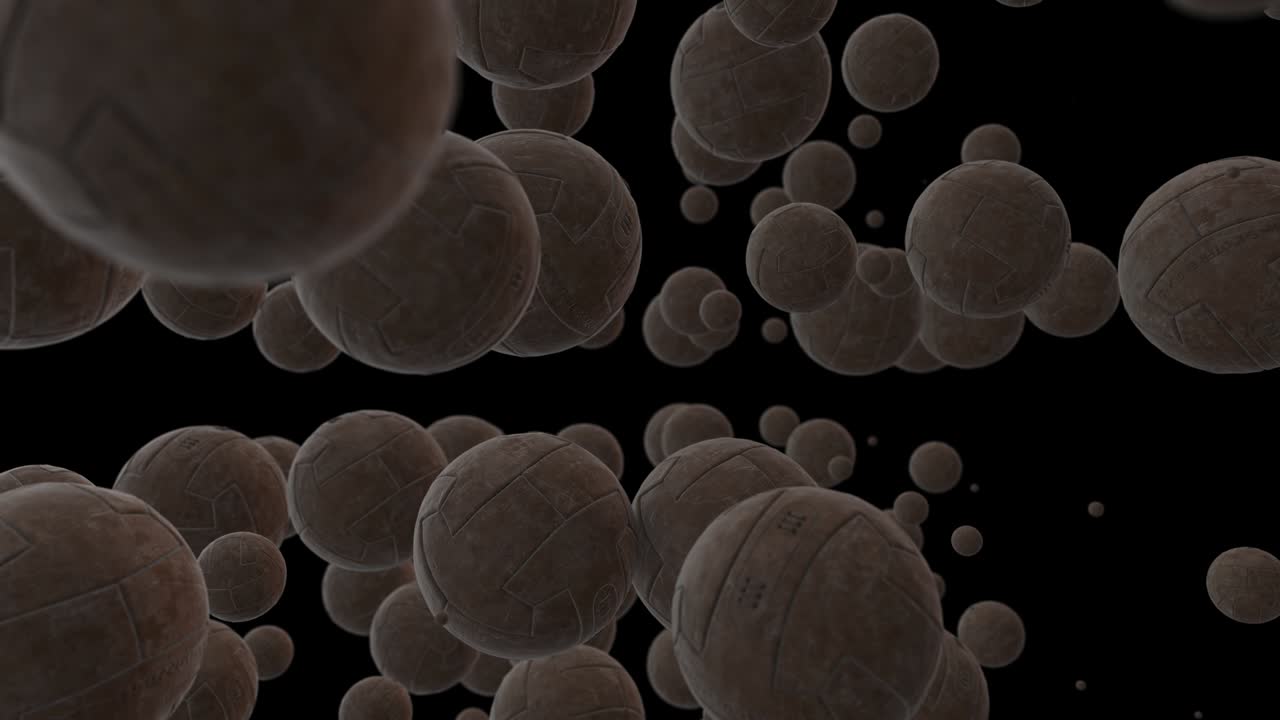 빈티지 볼 배경 4k