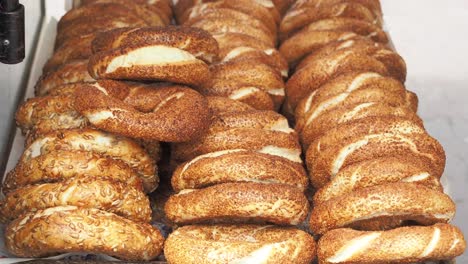 turkish simit display