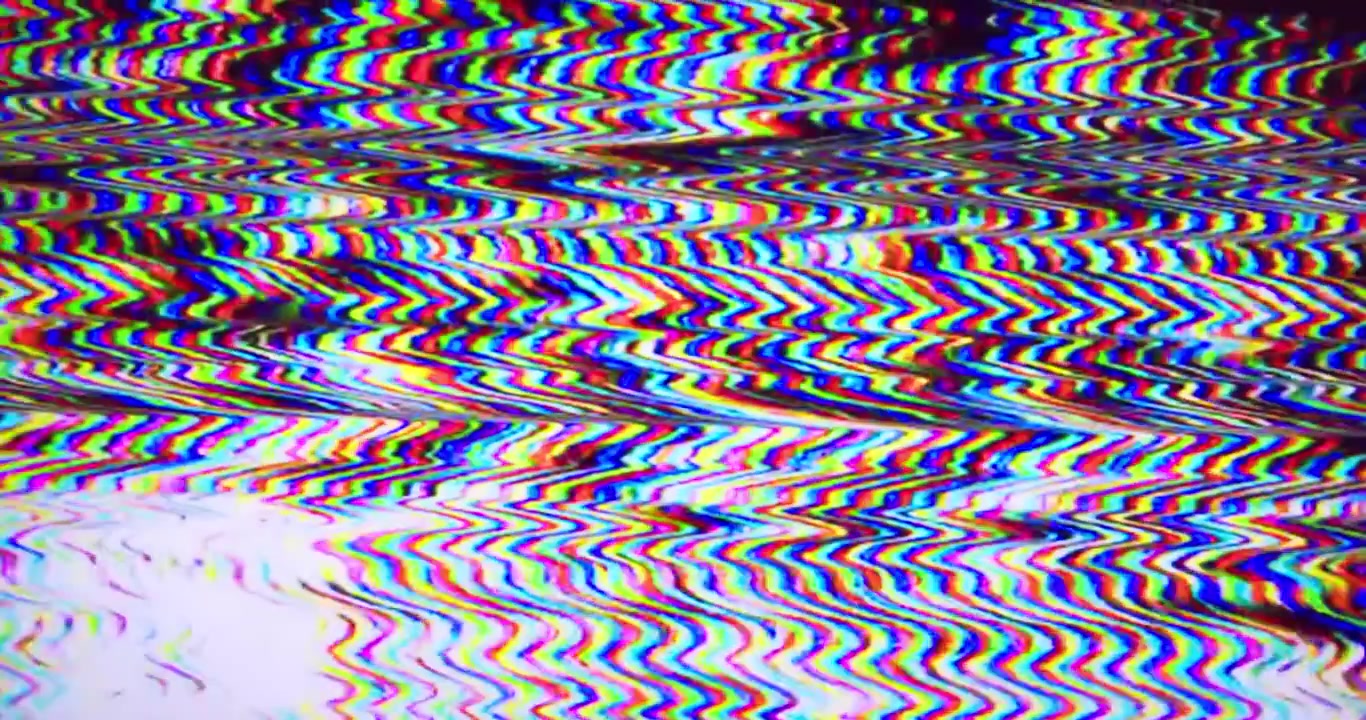 Explore the captivating world of TV glitches and digital errors