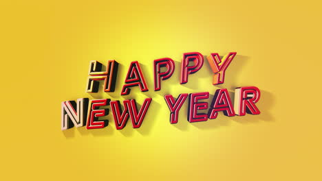 Modern-and-colorful-Happy-New-Year-text-on-a-vivid-yellow-gradient