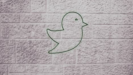 signo de corazón de neón en la pared de ladrillo 4k
