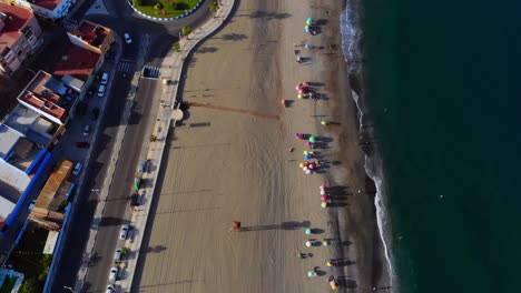 drone footage from the beach near gibraltar