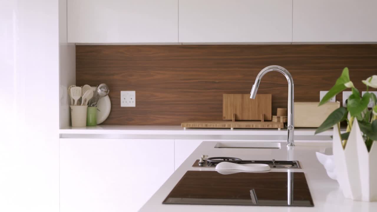 interior de la cocina moderna