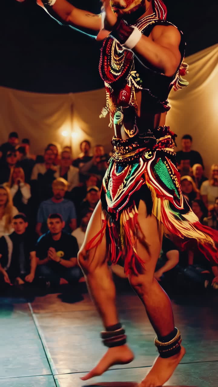 Traditional Tribal Dance Performance
