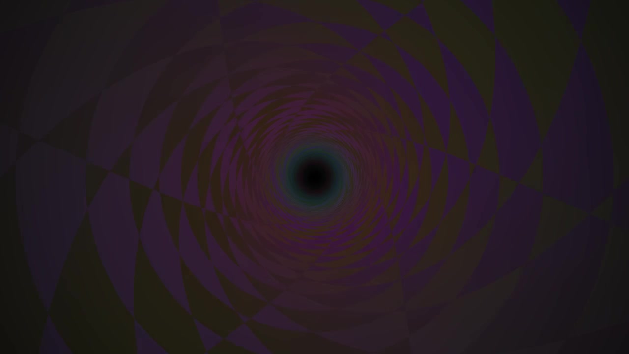 Abstrakt geometrisk spiral tunnel-animation