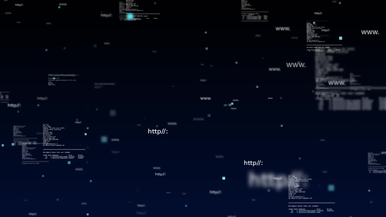 Abstract Digital Code Visualization