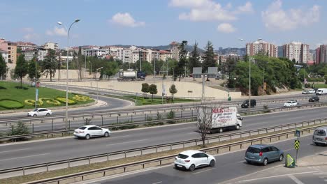 tráfico de carreteras urbanas