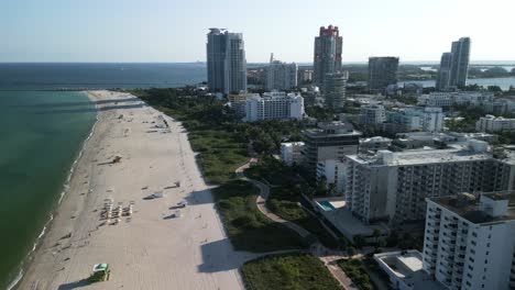 Miami-Playa-Sur-Florida-Aéreo-Zumbido