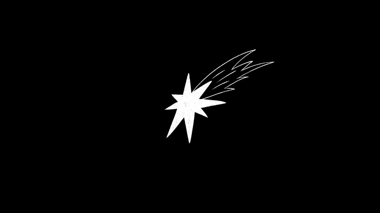 estrella caída prores de tiempo rápido con alfa