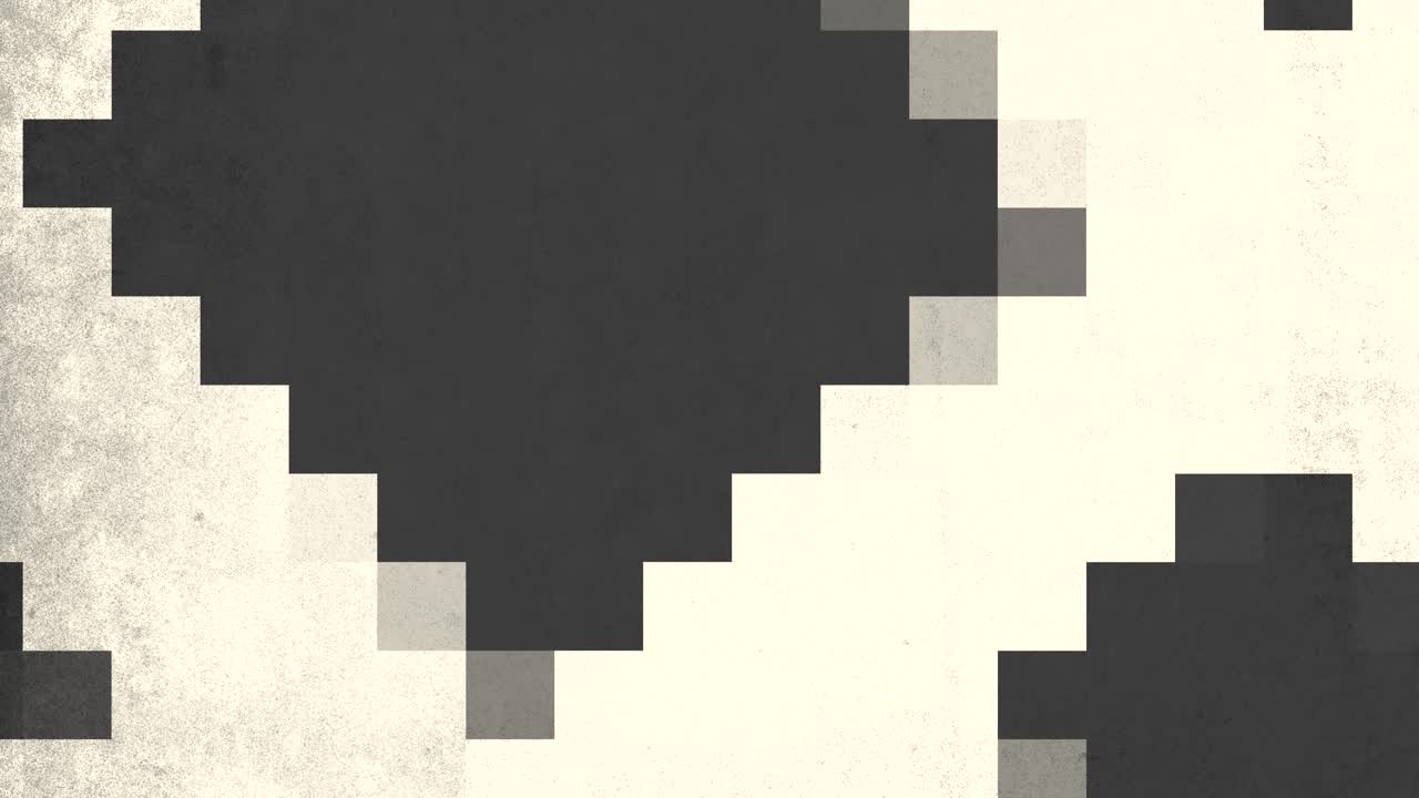 patrón pixelado patrón de cuadrícula en blanco y negro