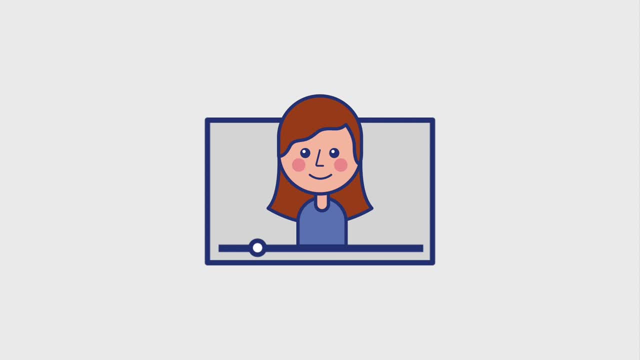 viral content girl video player influencer character