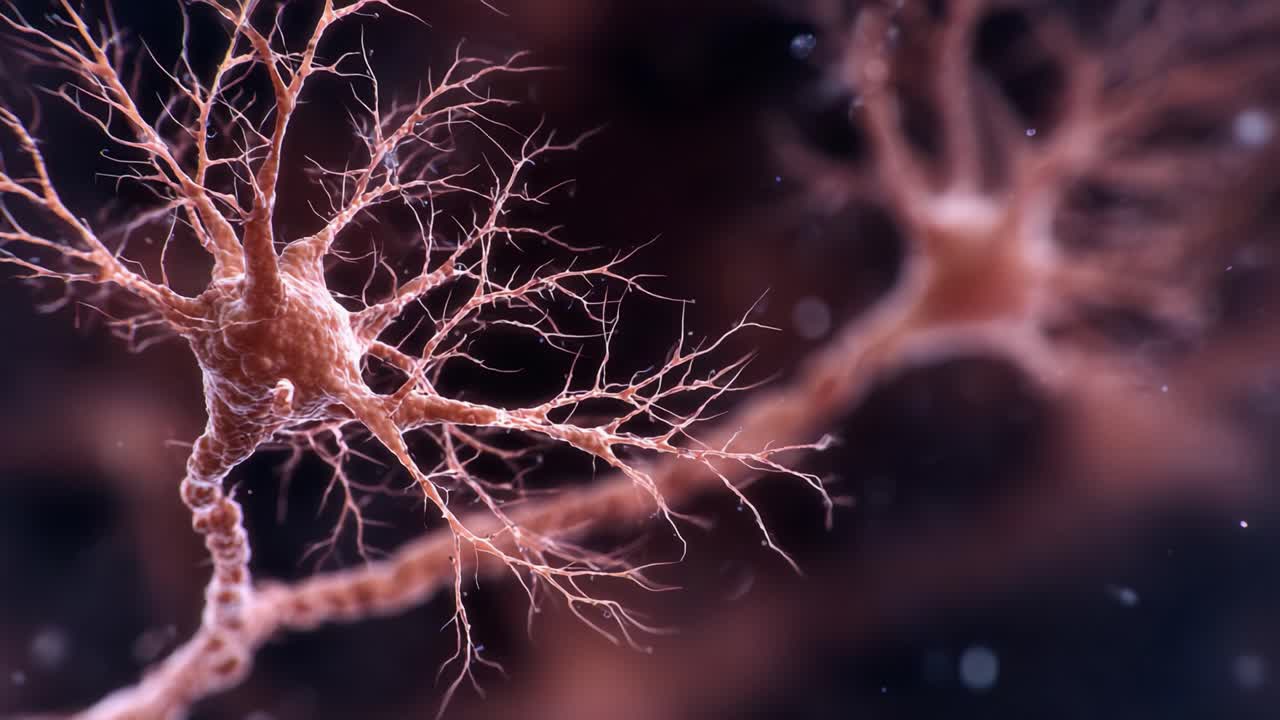 Exploring the Intricate Structure of Neurons: A Close-Up View of Neural Connections and Their Fascinating Role in Signal Transmission