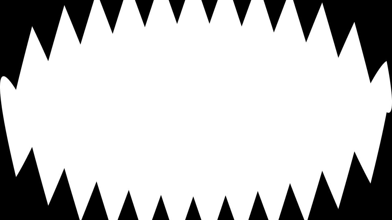 은 파동 삼각 루프 재료 애니메이션 모션 그래픽