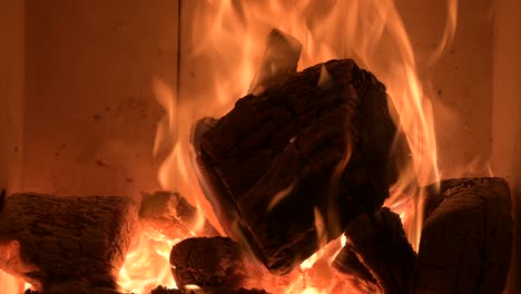 cold winter season concept heating during big economical crisis close up of fire burning wood at home