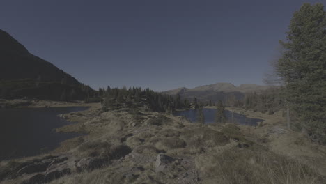 mountain lake landscape