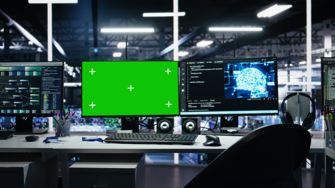 Green Screen Computers In Data Center Supporting Ai Training Workflows