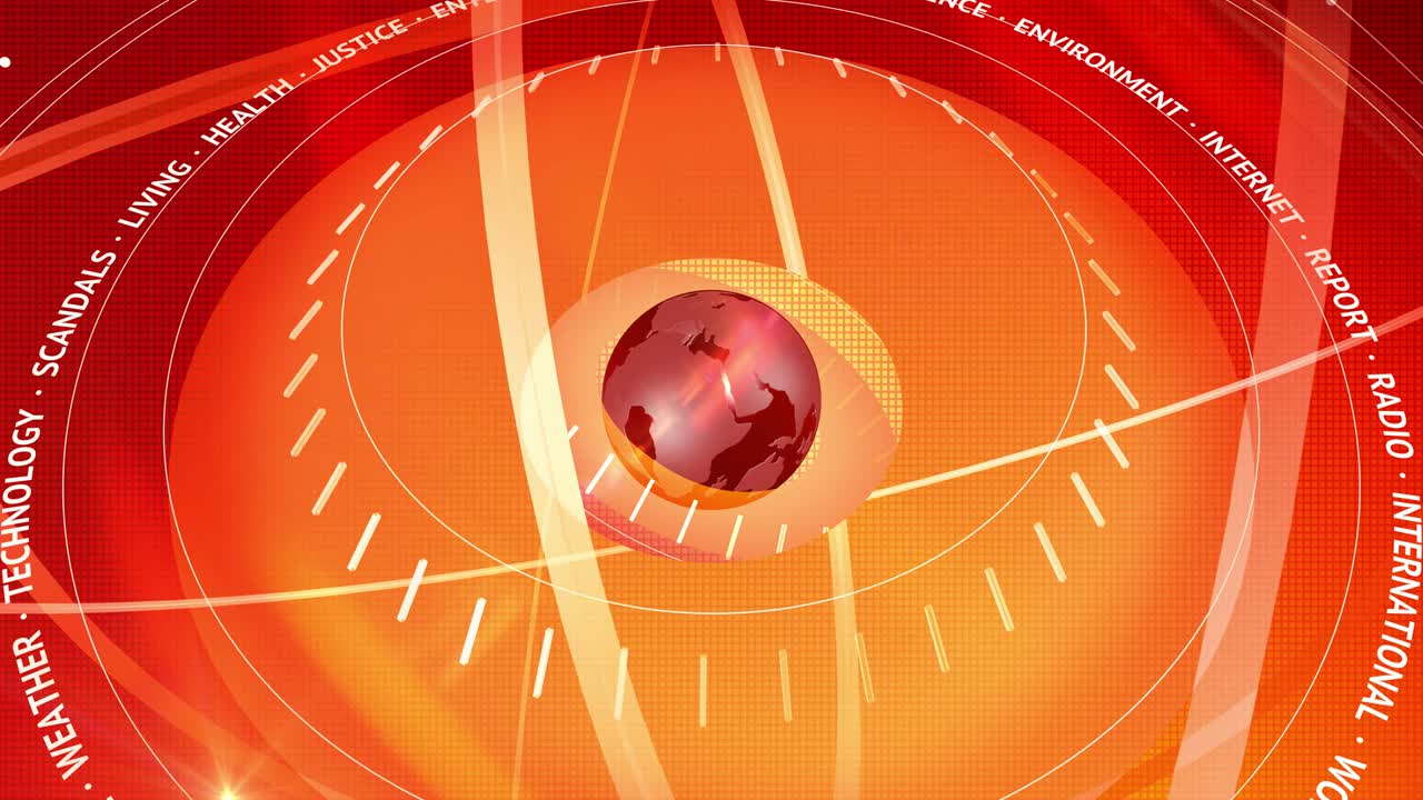 noticias de última hora. diseño de transmisión