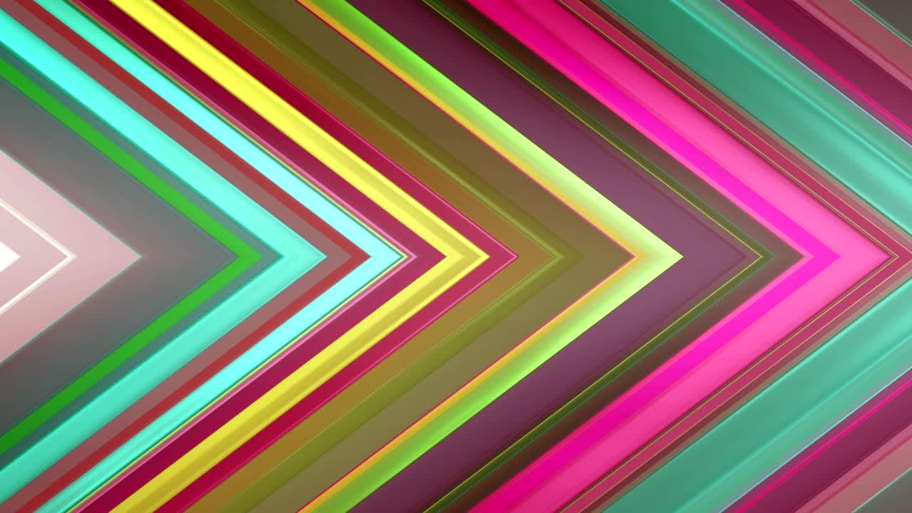 animación angular abstracta de la composición dinámica a partir de paneles y líneas. en bucle