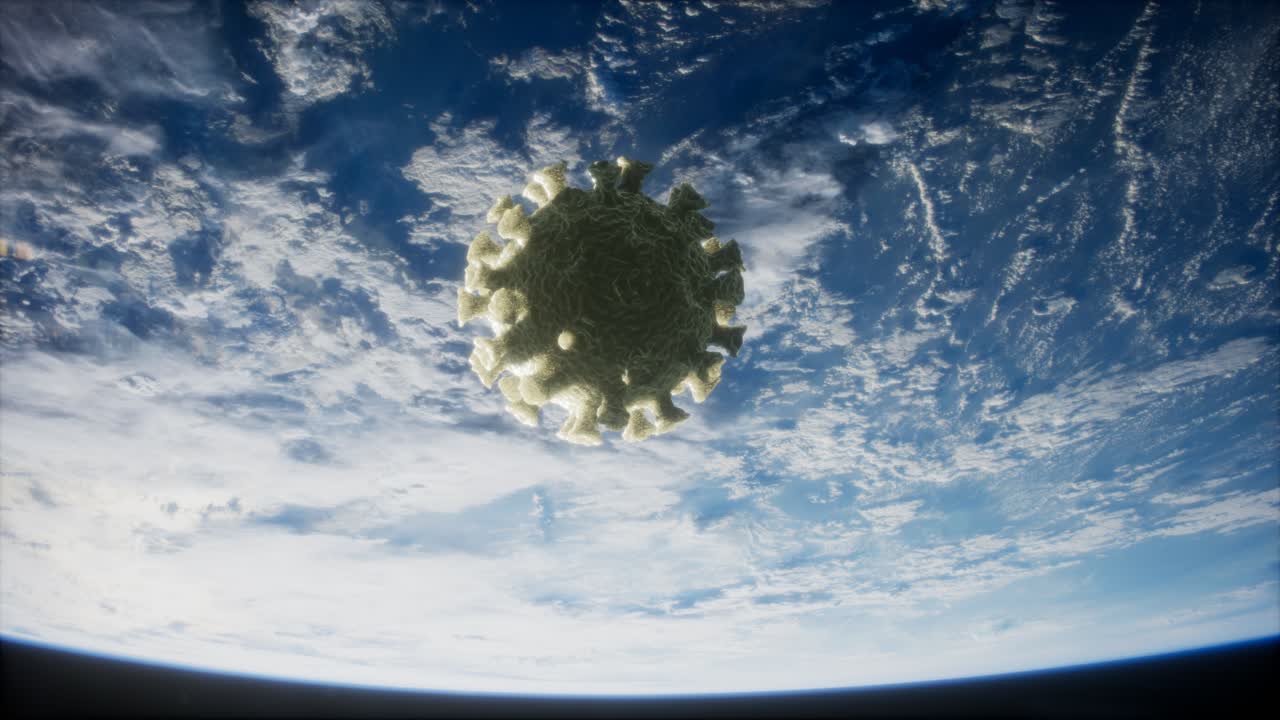 coronavirus covid-19 en la órbita de la tierra