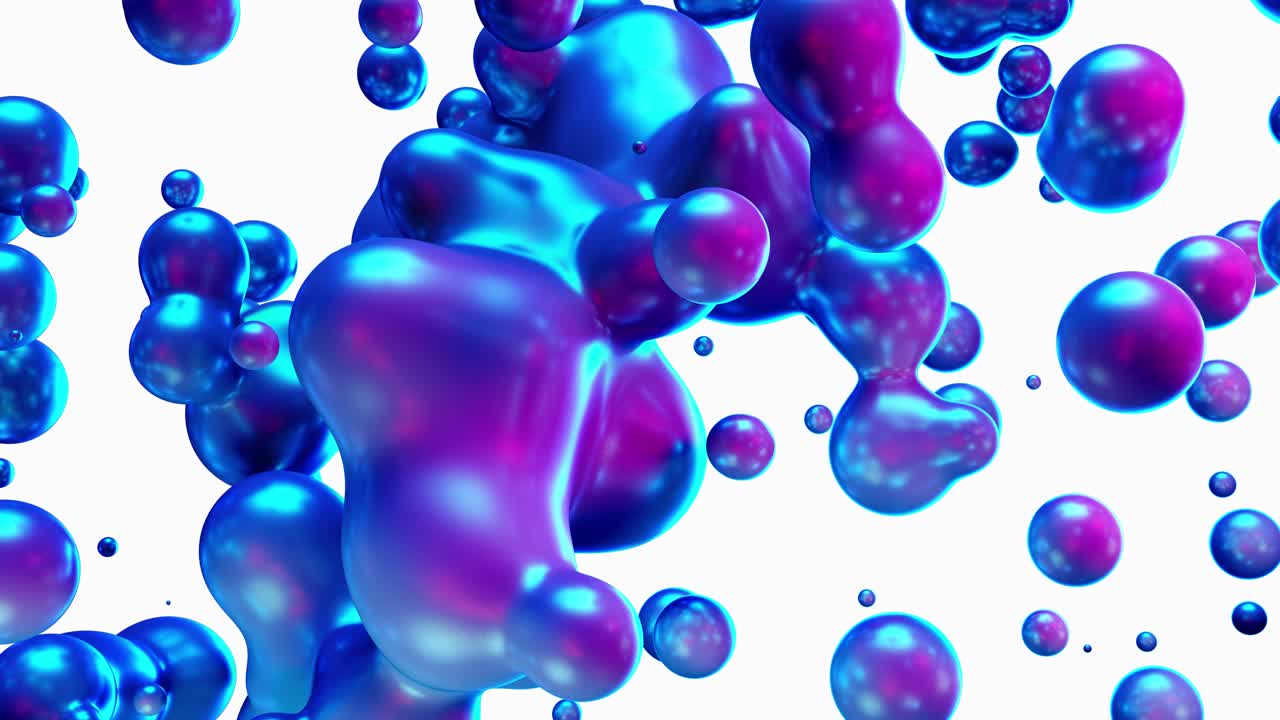 Blue motion minimal art liquid background