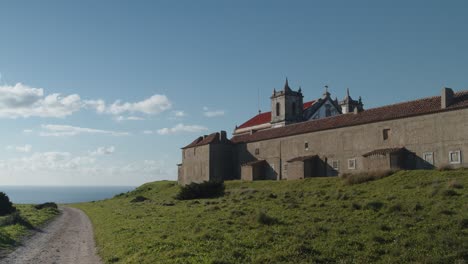 observation post or posto de observacao buildings in portugal, timelapse day view