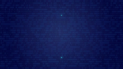 Animation-of-neon-circle-over-digital-screen-with-binary-code