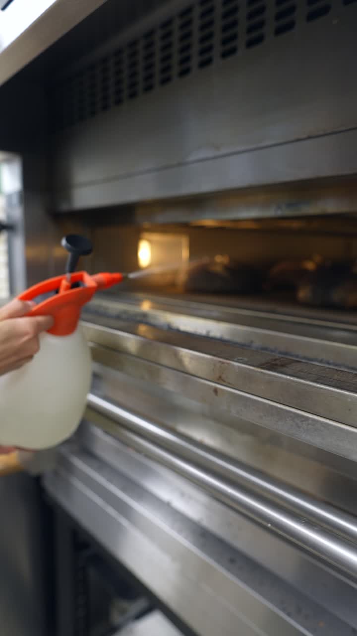 상업용 베이커리 오븐 청소