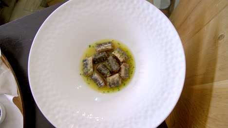 canned sardines in olive oil broth - gourmet seafood appetizer
