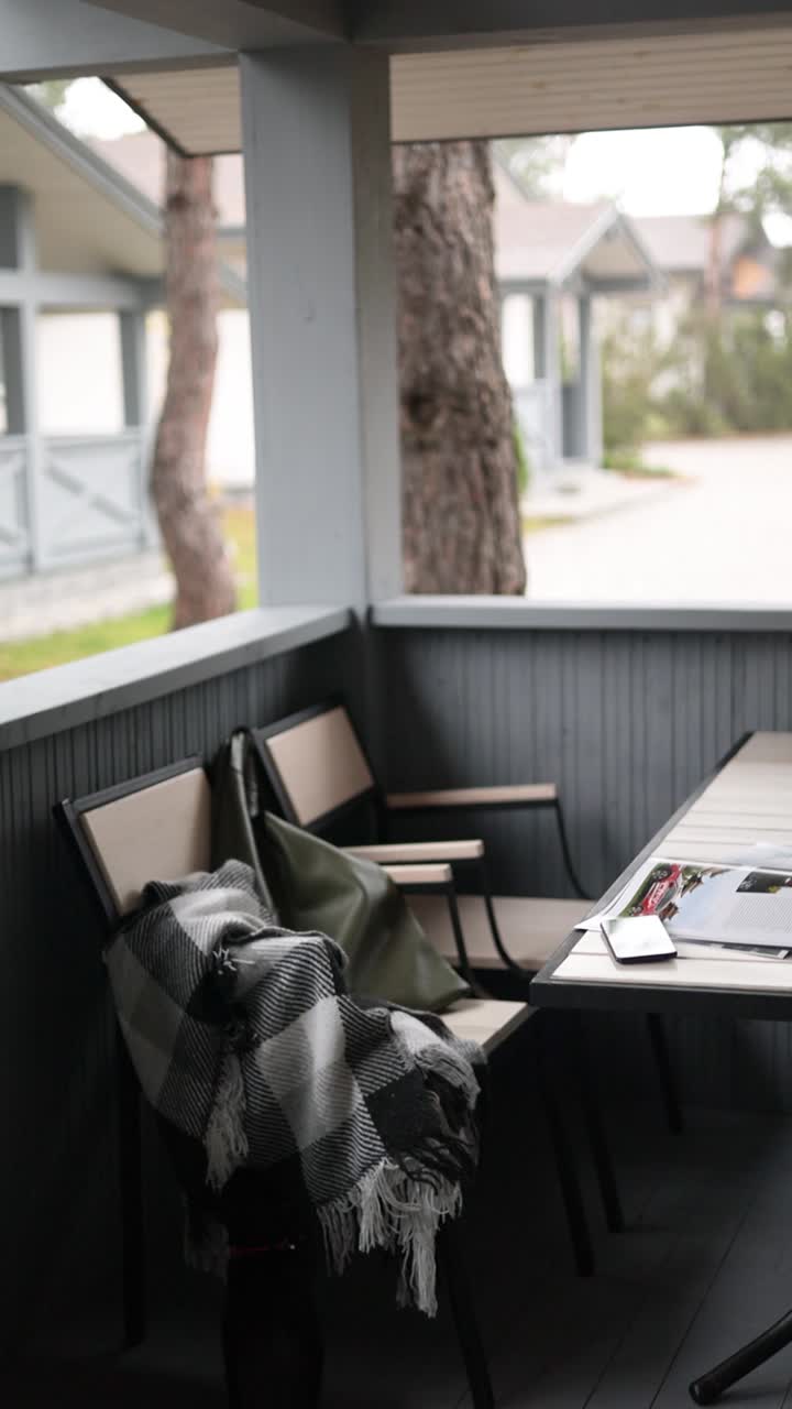 Cozy Porch with a View