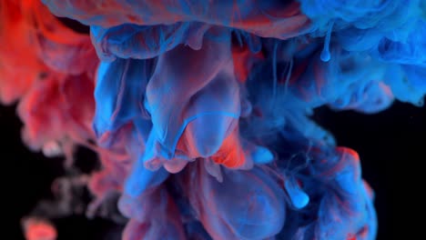 mezcla mágica de colores de tinta