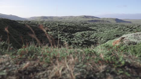 vista panorámica del valle montañoso en un día soleado